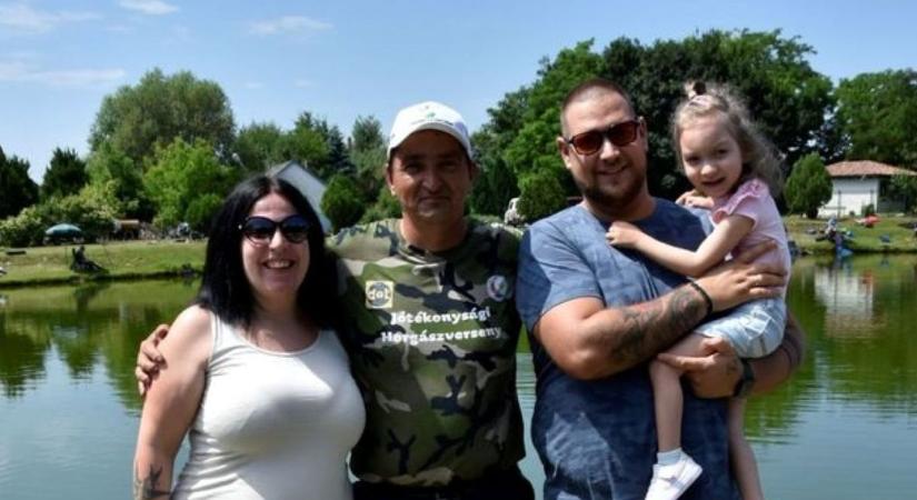 Jótékonysági horgászversenynek ad otthont a halászi horgásztó