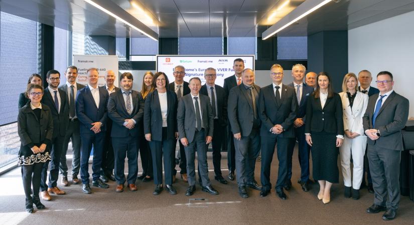 Európai gyártású nukleáris fűtőelemet fejlesztés a Paksi Atomerőmű részvételével