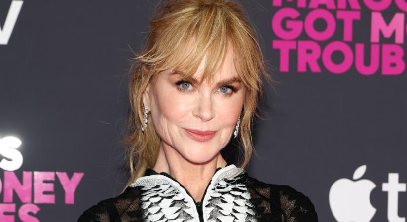 Azta! Ebben a merész, áttetsző ruhában hódította meg a vörös szőnyeget Nicole Kidman