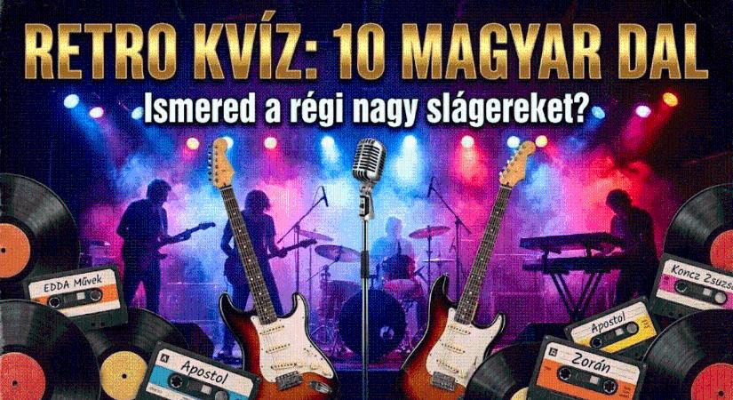 Retro kvíz: Tudod ki az előadója ezeknek a magyar slágereknek? Lássuk, hány dalt ismersz fel azonnal?