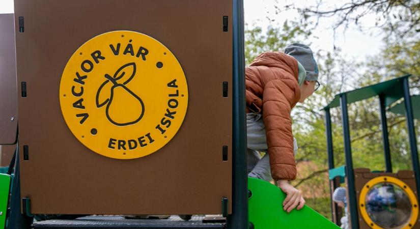 Teljesen megújult a Vackor Vár: ilyen lett a népszerű erdei iskola  fotók, videó