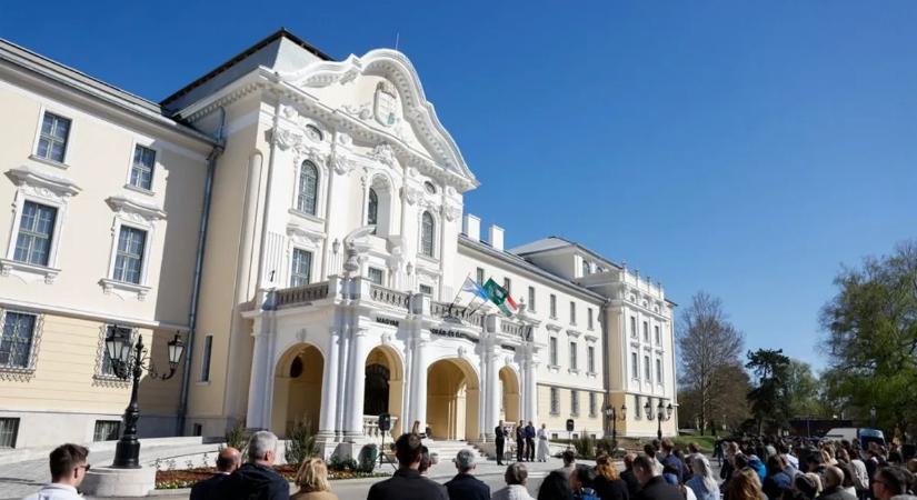Fontos mérföldkőhöz érkezett az egyik legszebb magyarországi egyetem felújítása