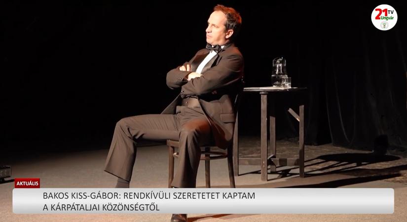 Aktuális (2026.04.09) - Bakos-Kiss Gábor: Rendkívüli szeretetet kaptam a kárpátaljai közönségtől (videó)