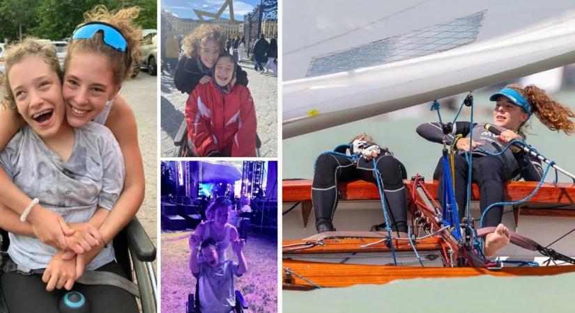 "Ott leszek mellette, hogy ő is szárnyalhasson" – agyvérzéses húgáért küzd a vitorlázó bajnok