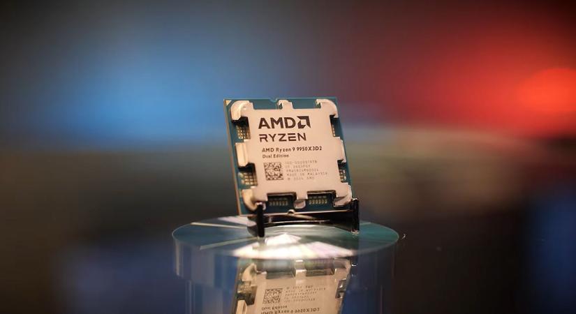 Lehullott a lepel az új AMD csúcsprocesszor, a RYZEN 9 9950X3D2 listaáráról