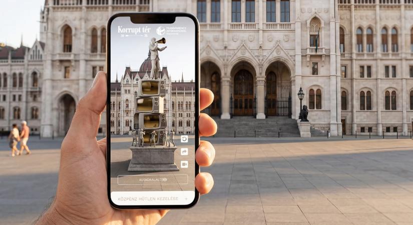 „Jattok és jachtok” – a legnagyobb hazai korrupciós ügyeknek és botrányoknak állítottak emléket a Kossuth téren