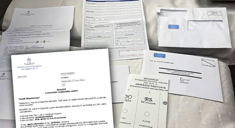 Úgy kapott levélben szavazólapot, hogy nem is regisztrált, de emiatt elméletben duplán szavazhatna