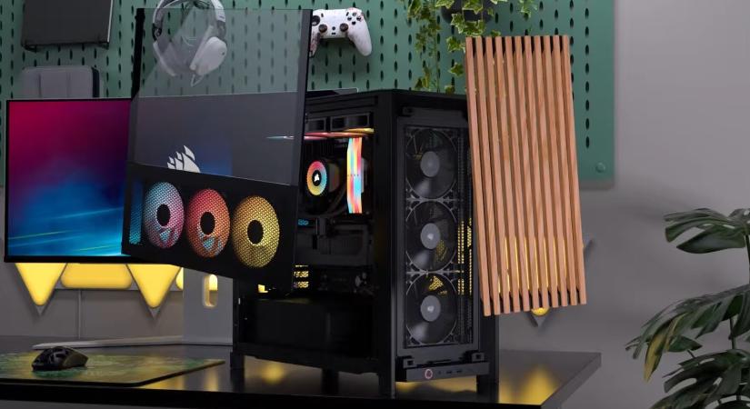 Jól szellőző és átépíthető házakkal jelentkezett a Corsair