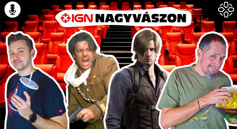 [VIDEÓ/PODCAST] Brendan Fraser MEGŐRÜL, hogy ez az új Resident Evil-film végre NEM LESZ SZ*R! - IGN Nagyvászon #26