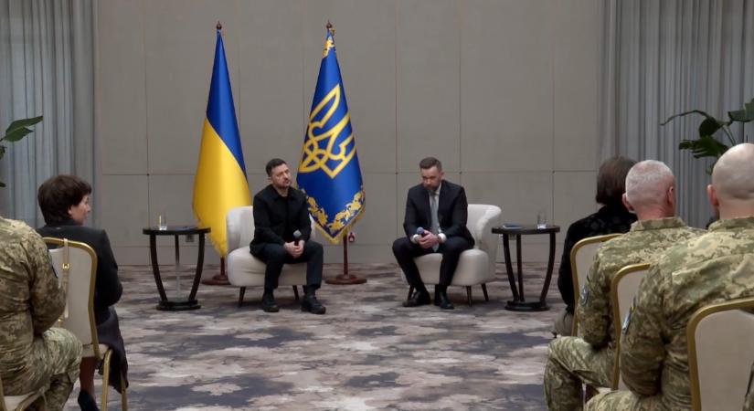 Kárpátalján tett munkalátogatást Volodimir Zelenszkij, találkozott a magyar kisebbség képviselőivel