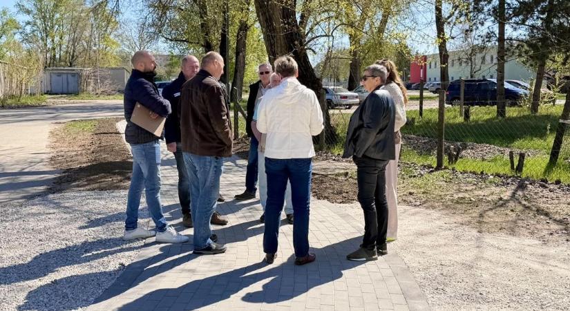 Elkészült a sétány