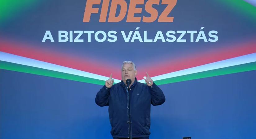 Orbán Viktor: Ameddig a szem ellát! Köszönjük, Debrecen!