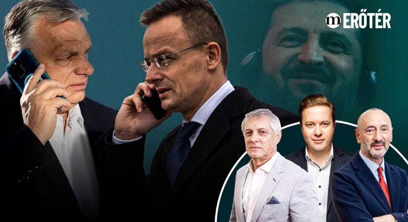 Zelenszkij, kémszervezetek, lehallgatás – Földi László és Horváth József az Erőtérben