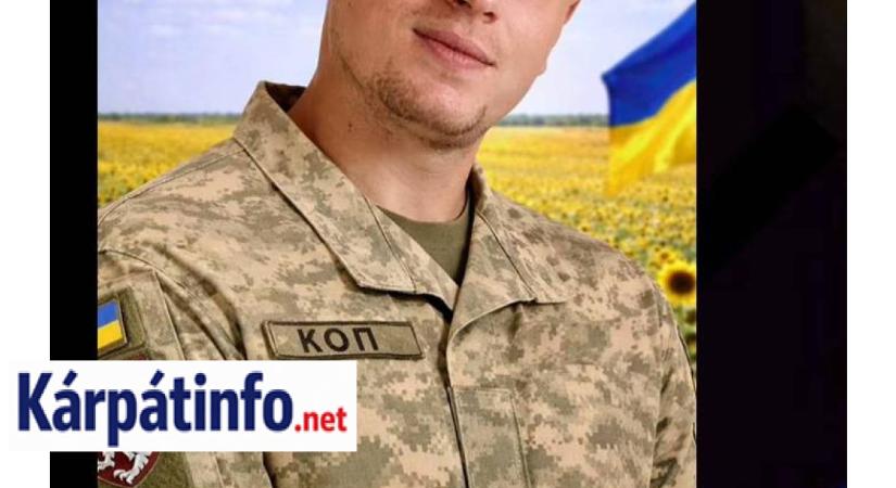 Gyász: elhunyt egy 29 éves kárpátaljai katona