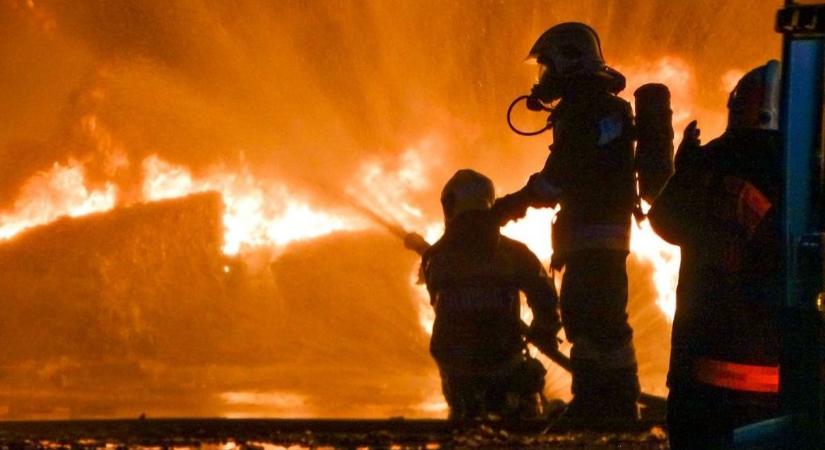 Tűz ütött ki Kemenesmagasi és Mersevát között