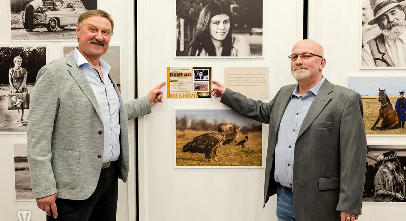 Látók a moziban - Kettős látás címmel nyílt meg Varga András és Németh Ernő közös tárlata a Záridő sorozatban