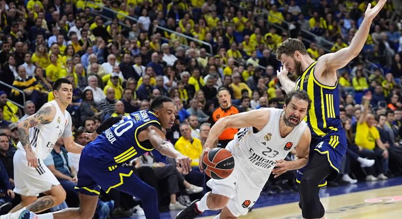 Férfi kosár Euroliga: Isztambulban nyert a Real Madrid, négy csapat már biztosan negyeddöntős