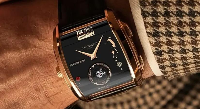 Szinte már visszafogott a Jacob & Co. Keresztapa-órája