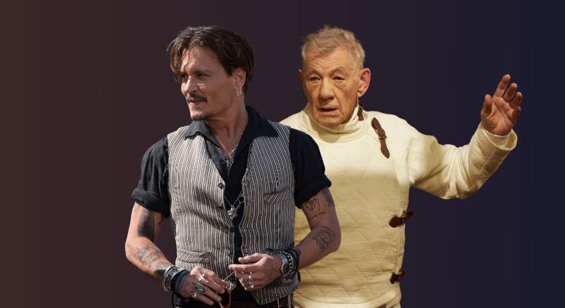Johnny Depp teljesen lenyűgözte Ian McKellent a közös új filmjük forgatásán