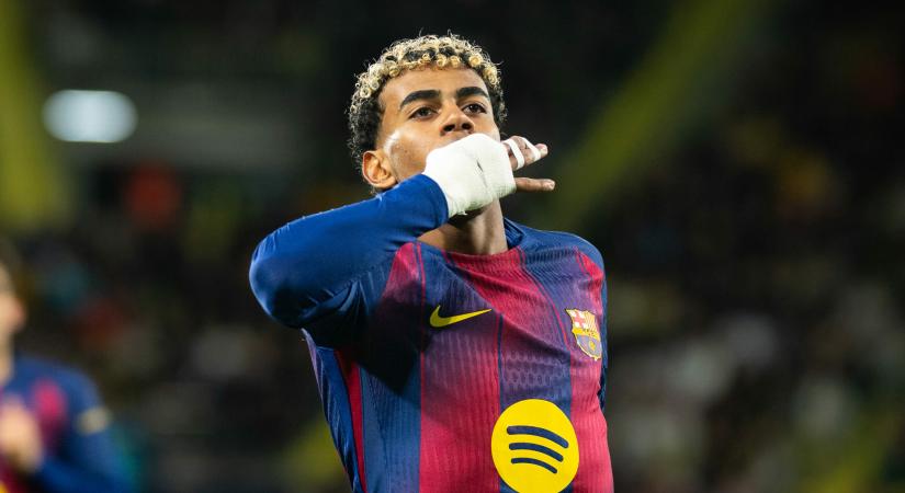 Lamine Yamal üzent a Barcelona fájó BL-veresége után