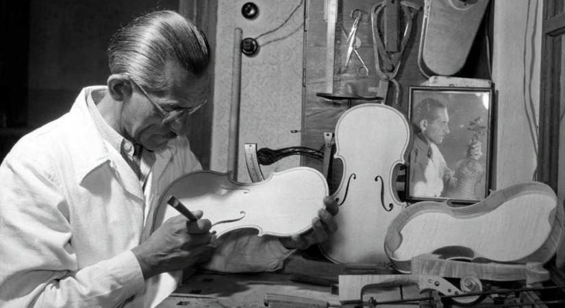 Yehudi Menuhintól is kapott megrendelést a Győrben tevékenykedő világhírű hegedűkészítő mester