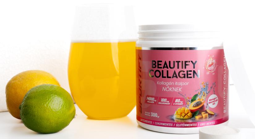 Fitty Beautify kollagén italpor nőknek
