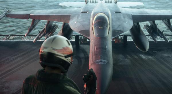 A sztorijeleneteket belső nézetben élhetjük át az Ace Combat 8: Wings of Theve-ben