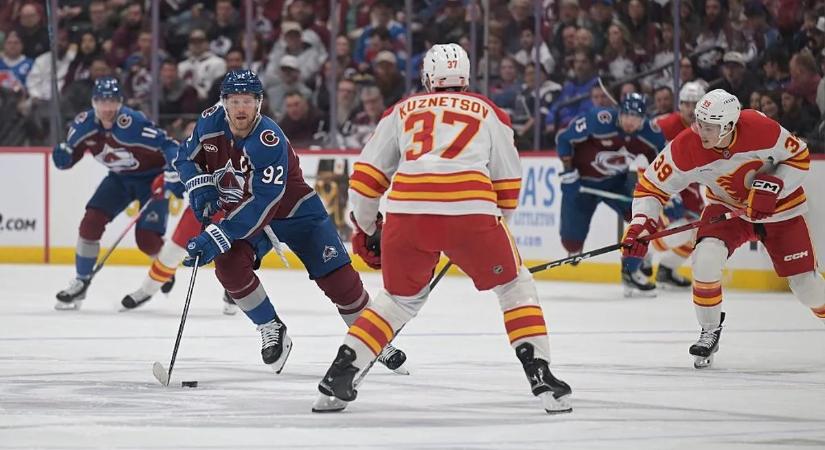 Az Avalanche a Flames elleni győzelemmel biztosította be alapszakasz-győzelmét