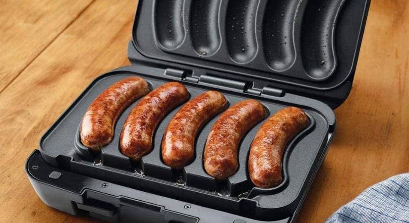 Testhezálló (a kolbászéhoz!) kontaktgrill – A nap képe