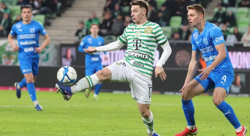 Pályafutása első bajnoki címére hajt Corbu Máriusz a Fradival