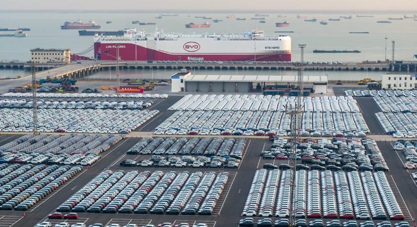 Hiába a közel-keleti válság, kilőtt a kínai autóexport