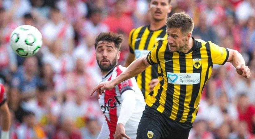 Ez még Varga Barnabásnak is új: először történt vele ilyen, amióta az AEK Athén játékosa