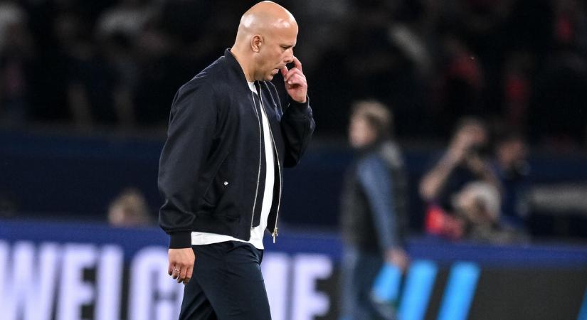 Lánya előtt bőgött le Párizsban Arne Slot