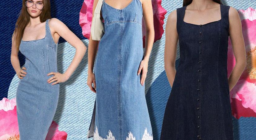 Visszatértek a farmerruhák – ezek az aktuális kedvenceink a boltokban