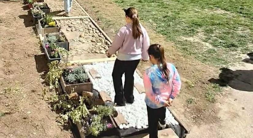 Kneipp-ösvényen járhatnak a gyerekek