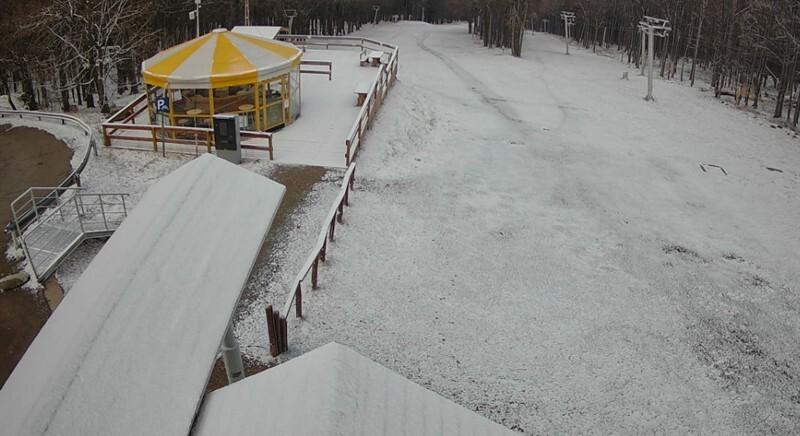 Visszanézett a tél: havazott a Kékestetőn és a magasabb hegycsúcsokon