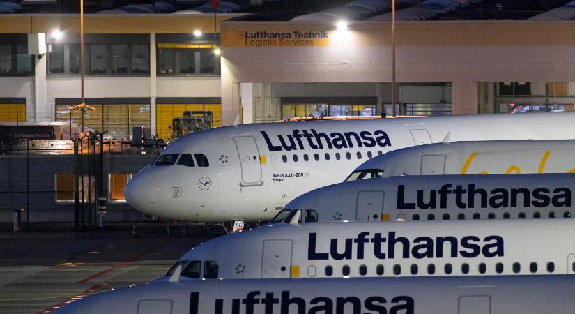 Számos budapesti járatot is töröltek a Lufthansa-dolgozók sztrájkja miatt