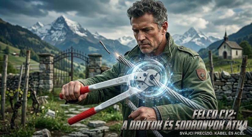 FELCO C12 kétkezes kábelvágó: amikor a kertben már nem ágat kell vágni, hanem drótot, sodronyt és makacs régi kötéseket