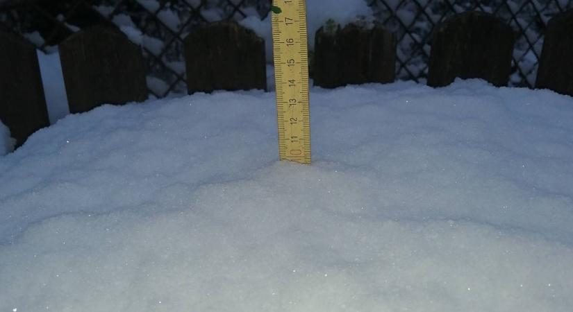 Néhányan ma sokkot kaptak: fehérbe borult a magyar táj