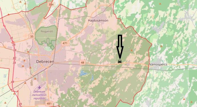 Hármas karambol – súlyos baleset Debrecennél