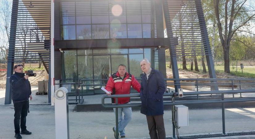 Szintet lép Kaposvár: célegyenesben a kemping a Deseda partján