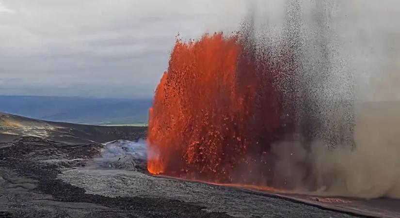 Ijesztő és lenyűgöző: Újra kitört a Kilauea vulkán – videó