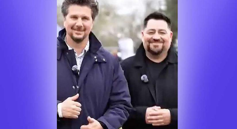 Caramel, Nagy Ervinnel közösen, magyar és cigány nyelven buzdít szavazásra