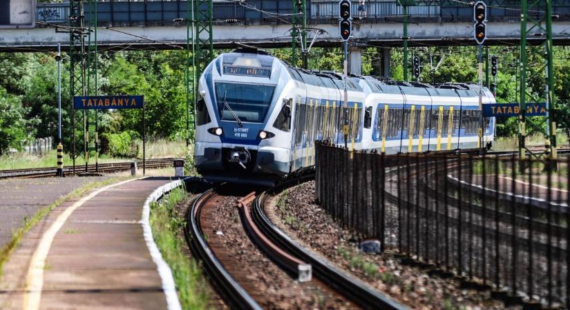 Fontos változás a vasúti közlekedésben: több járat útvonala rövidül a tatabányai fővonalon is
