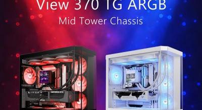 Merész üvegdesign, rejtett csatlakozók, maximális hűtés – ez a View 370