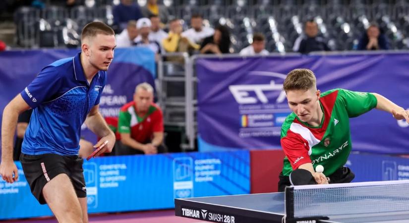 Asztalitenisz: András Csabáék elődöntősök Törökországban