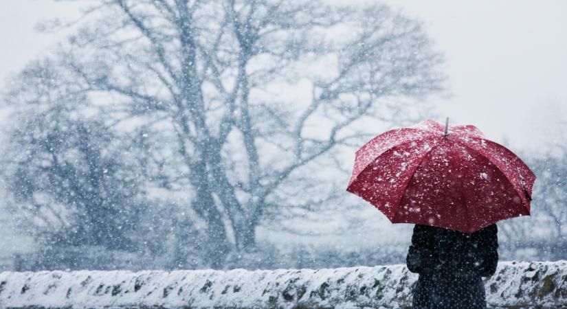 Visszatért a hó Magyarországra: erre már minden kifehéredett