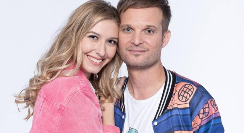 Puskás Peti és Dallos Bogi fia szöszke kisherceg: így játszott hatalmas kertjükben