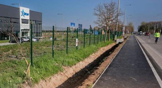 Új járda Kaposváron