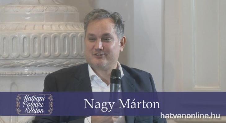A Hatvani Polgári Szalon vendége: Nagy Márton 